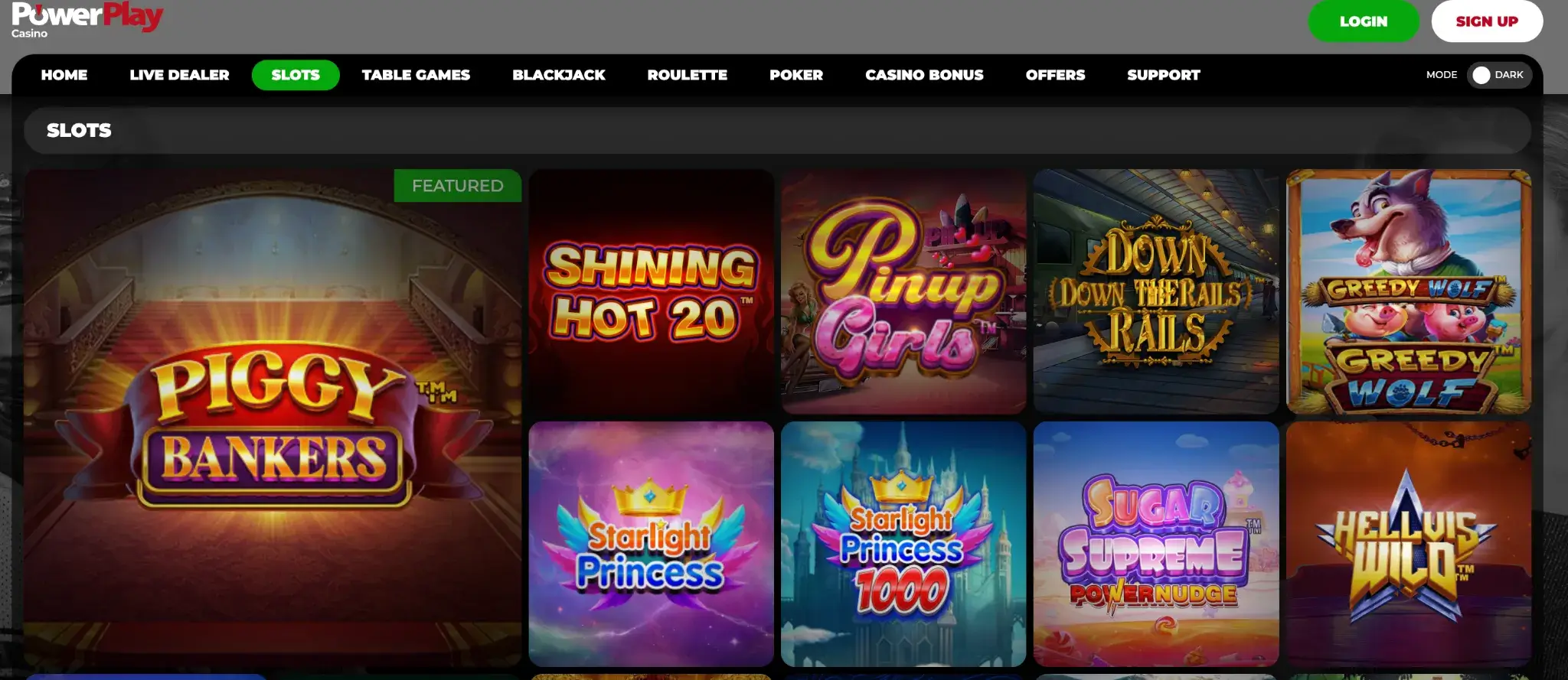 PowerPlay Casino Games