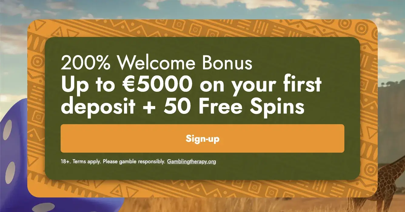 Casimba Casino Welcome Bonus