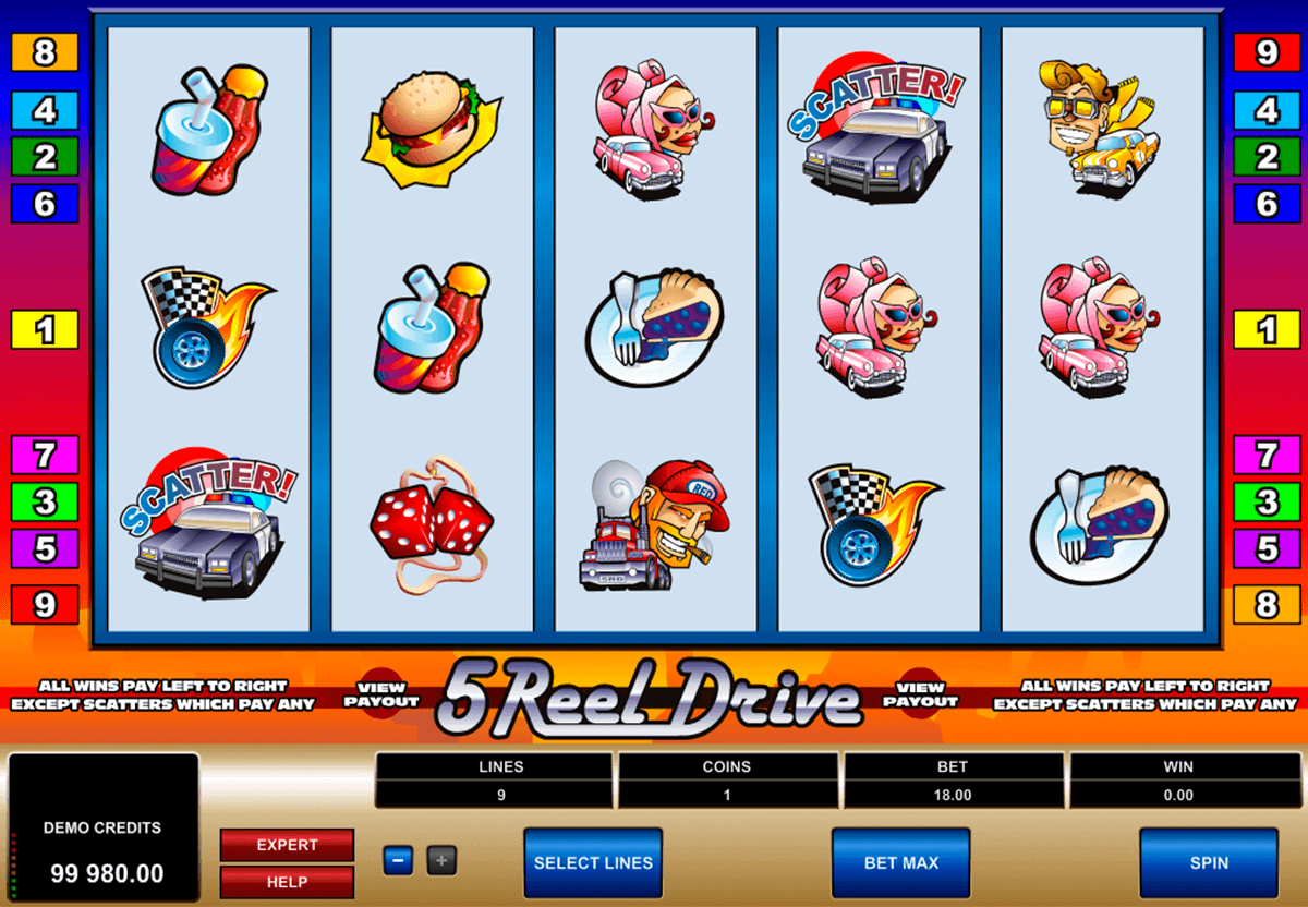 5 reel drive microgaming free slot 