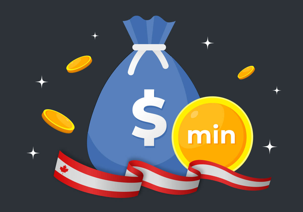 Minimum deposit casinos Canada