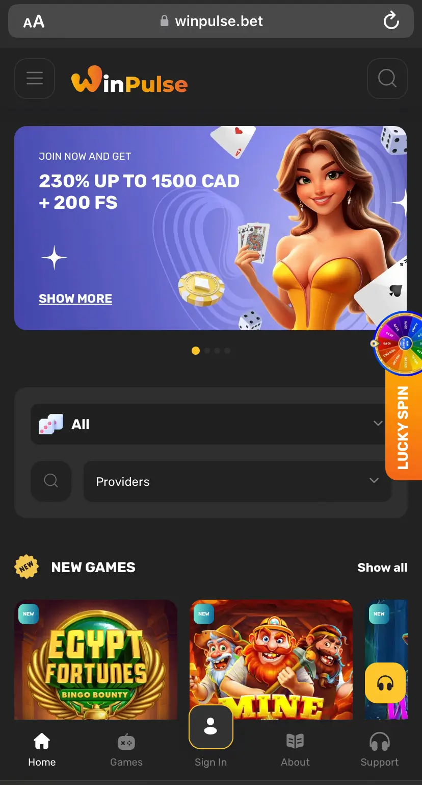 Winpulse Mobile Compatibility