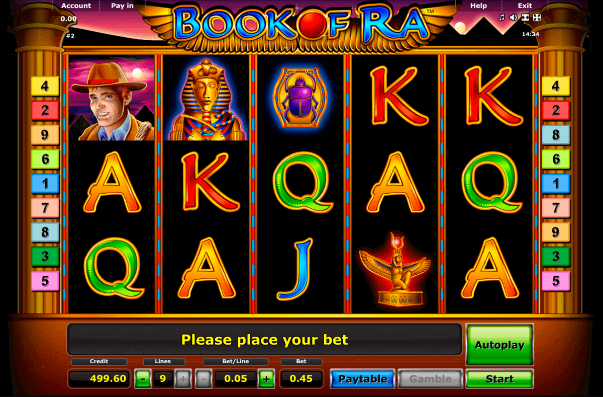 book of ra novomatic free slot 