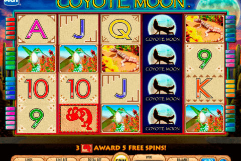 coyote moon igt free slot