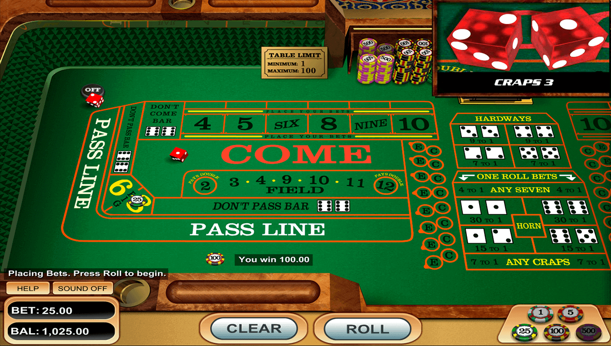 craps betsoft 