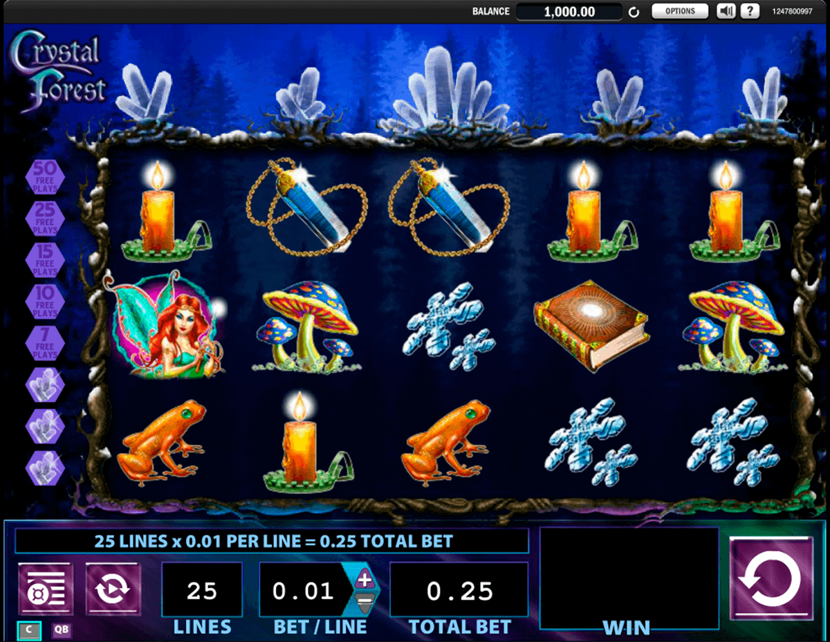 crystal forest wms free slot 