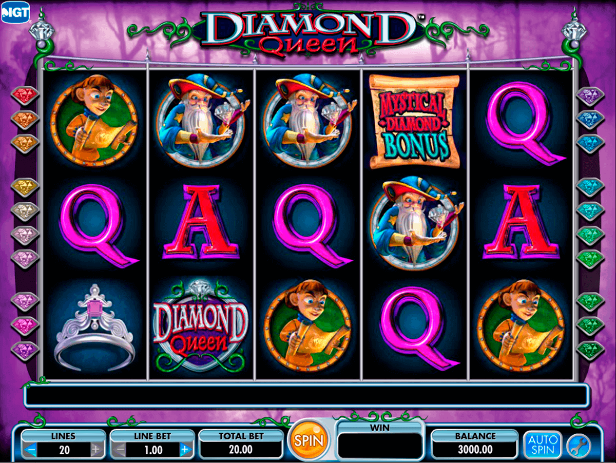 diamond queen igt free slot 