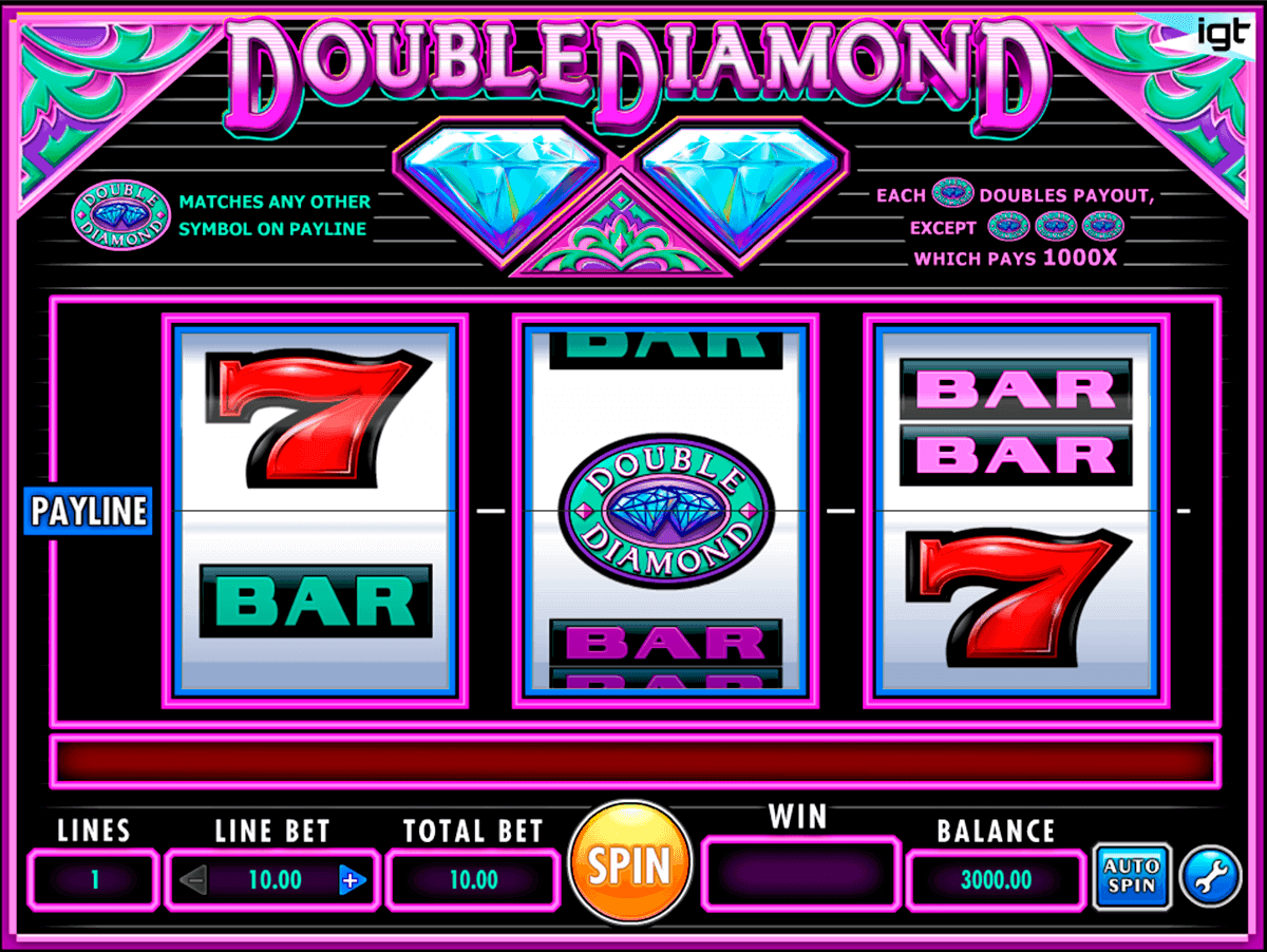 double diamond igt free slot 