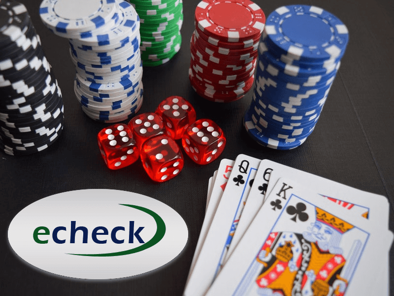 echeck deposit casino