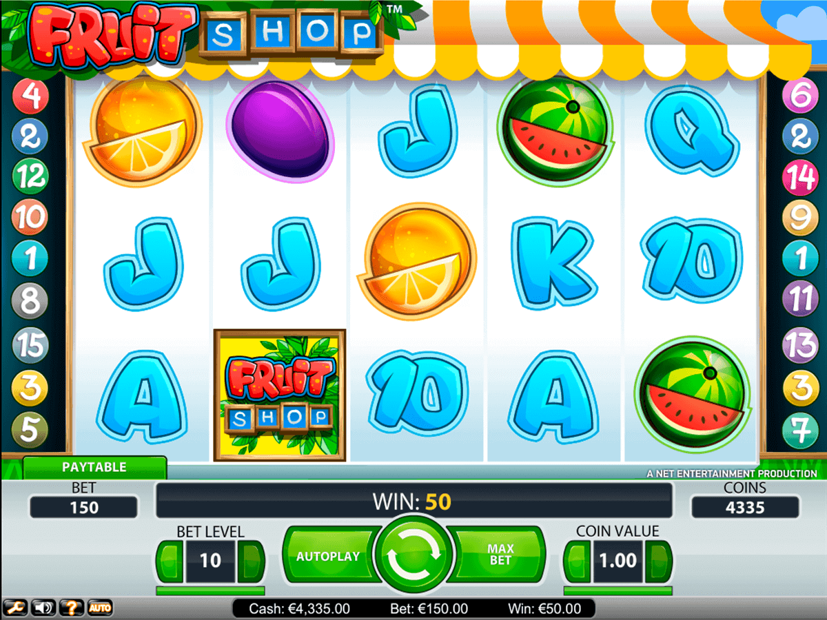 fruit shop игровой автомат бесплатно