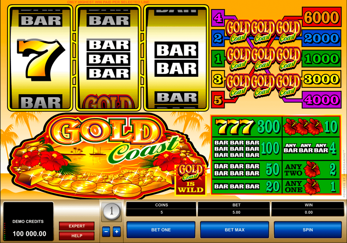 gold in bars игровой автомат