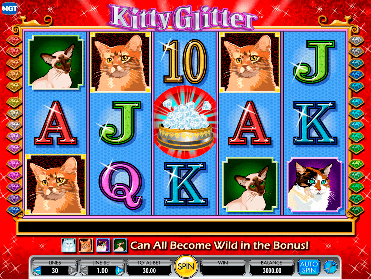 kitty glitter igt free slot 