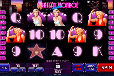 marilyn monroe playtech free slot