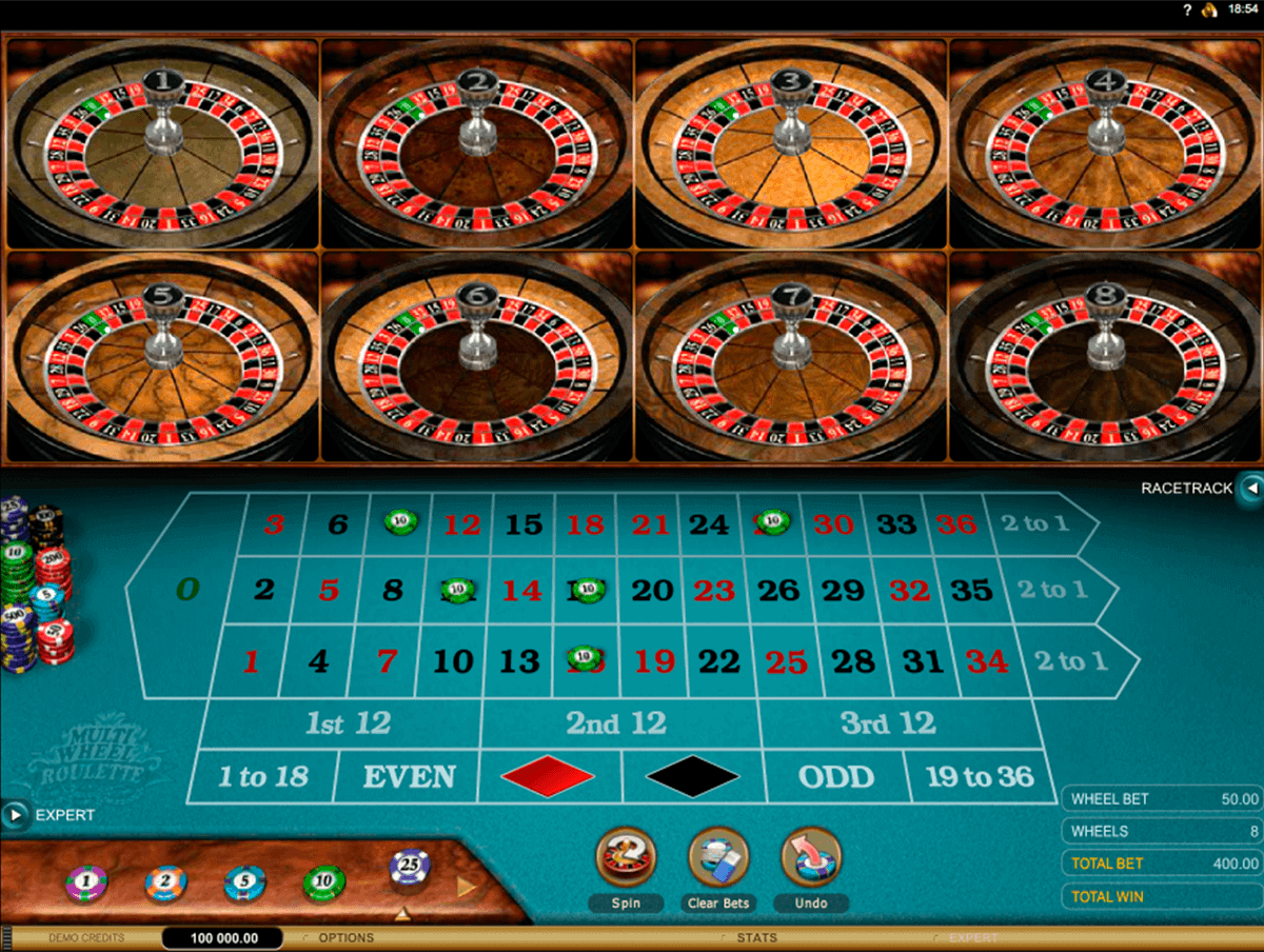 multiwheel european roulette gold series microgaming free 