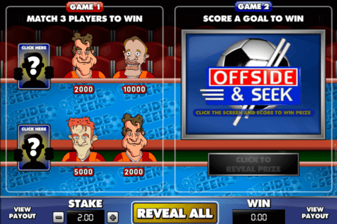 offside and seek microgaming scratch cards
