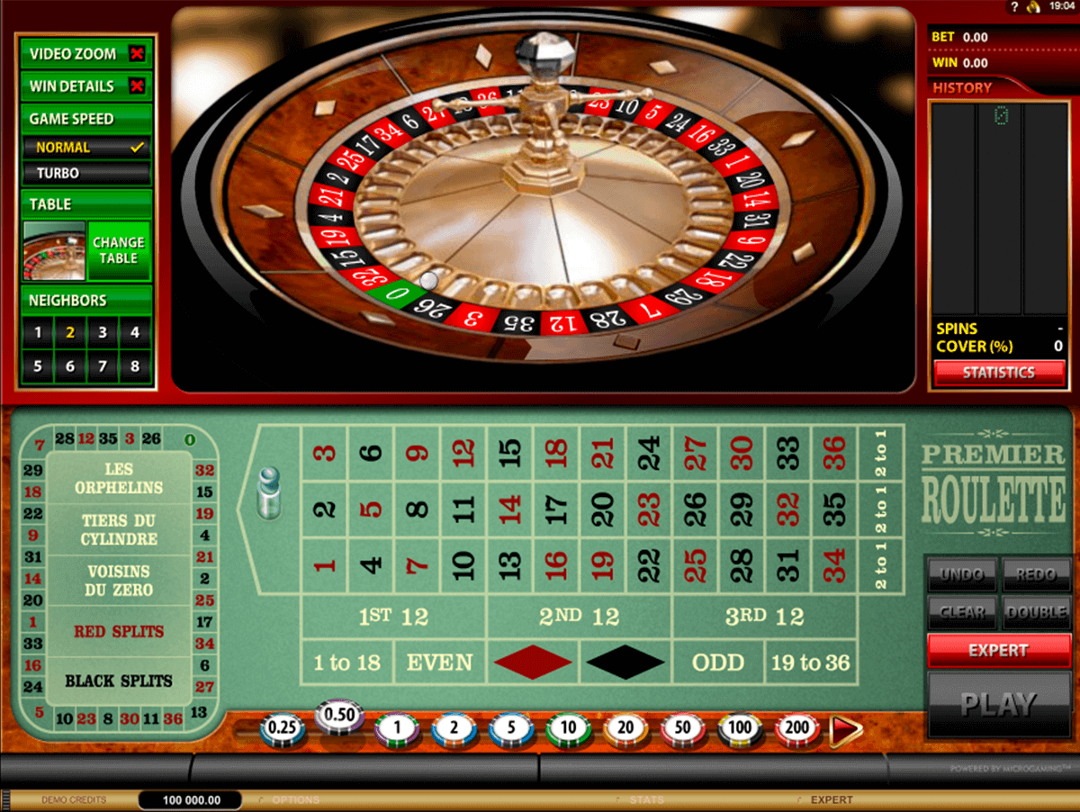 premier roulette microgaming free 