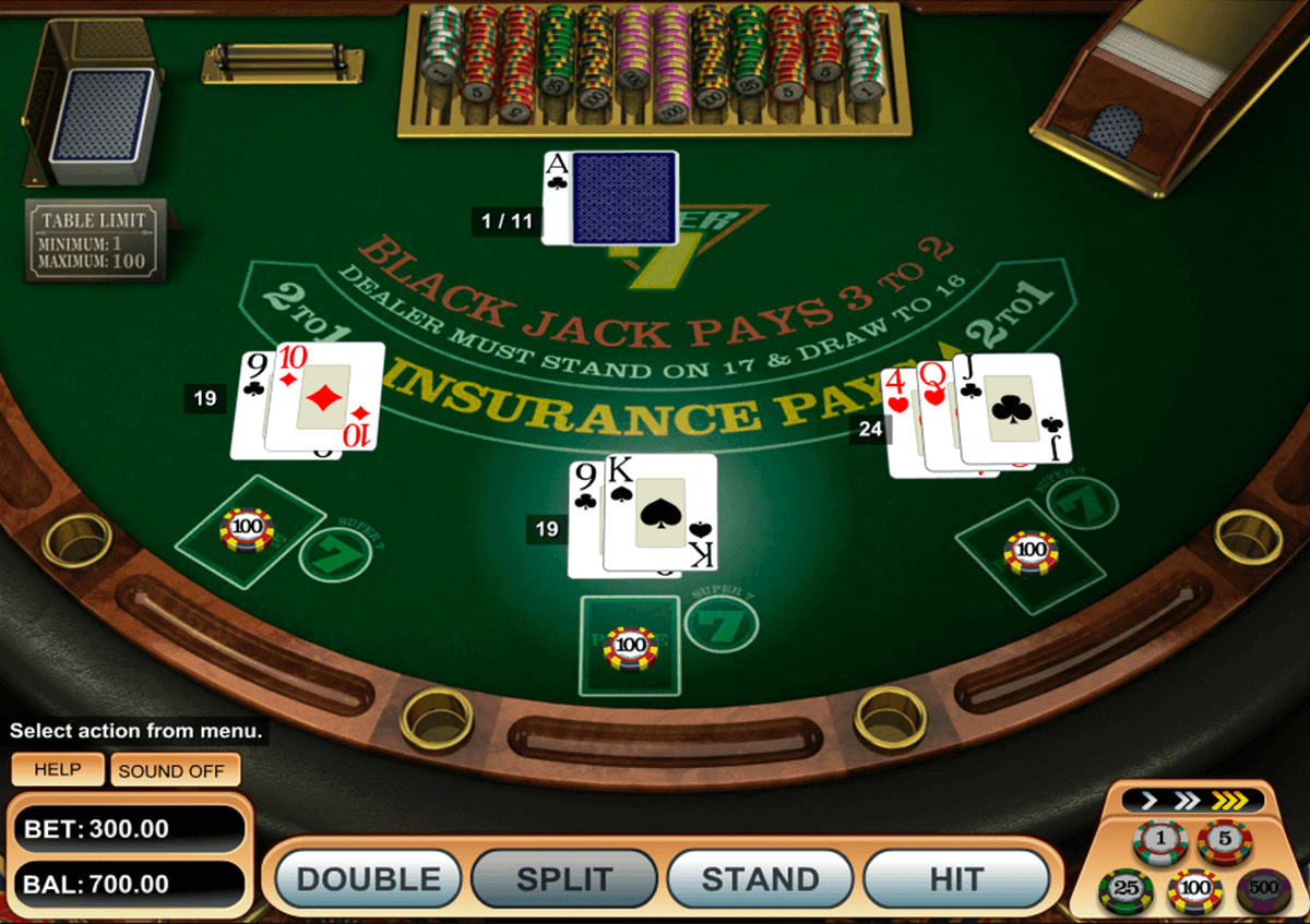 super 7 blackjack betsoft free 