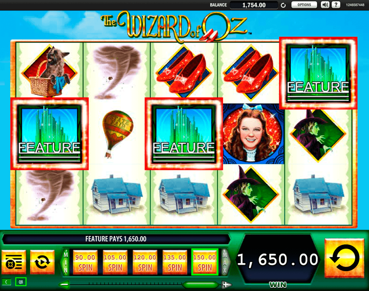 the wizard of oz wms free slot 