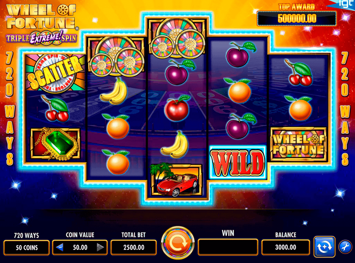 wheel of fortune igt free slot 