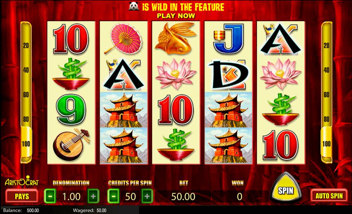 wild panda aristocrat free slot 