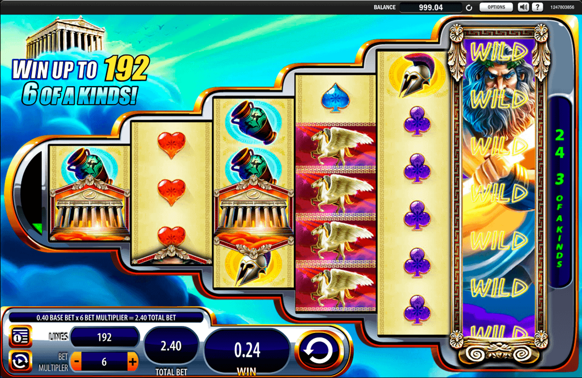 zeus iii wms free slot 