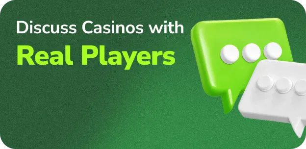 Discuss casinos with real players