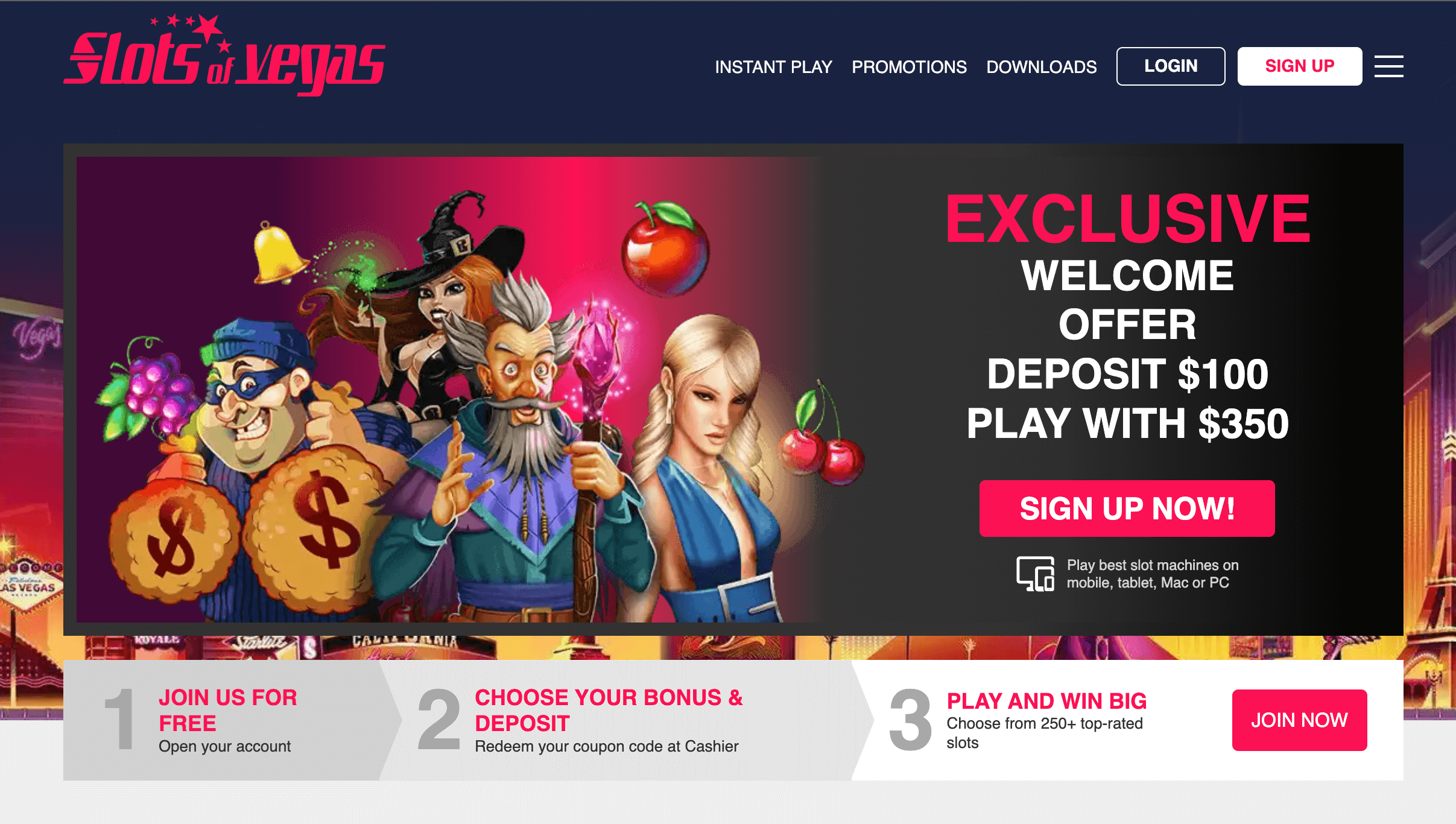 Slots of Vegas Casino Review