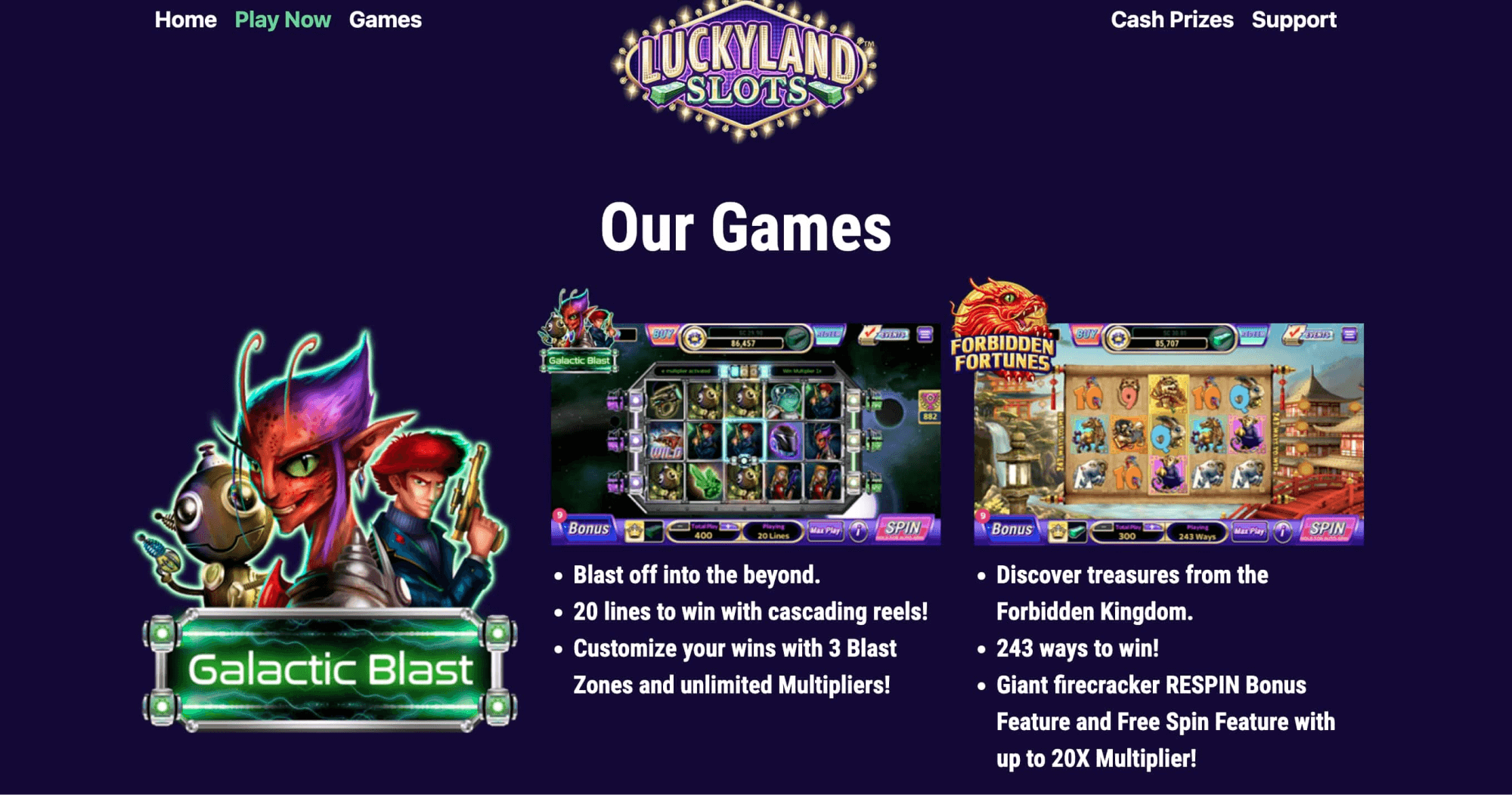 Luckyland Slots Casino Review