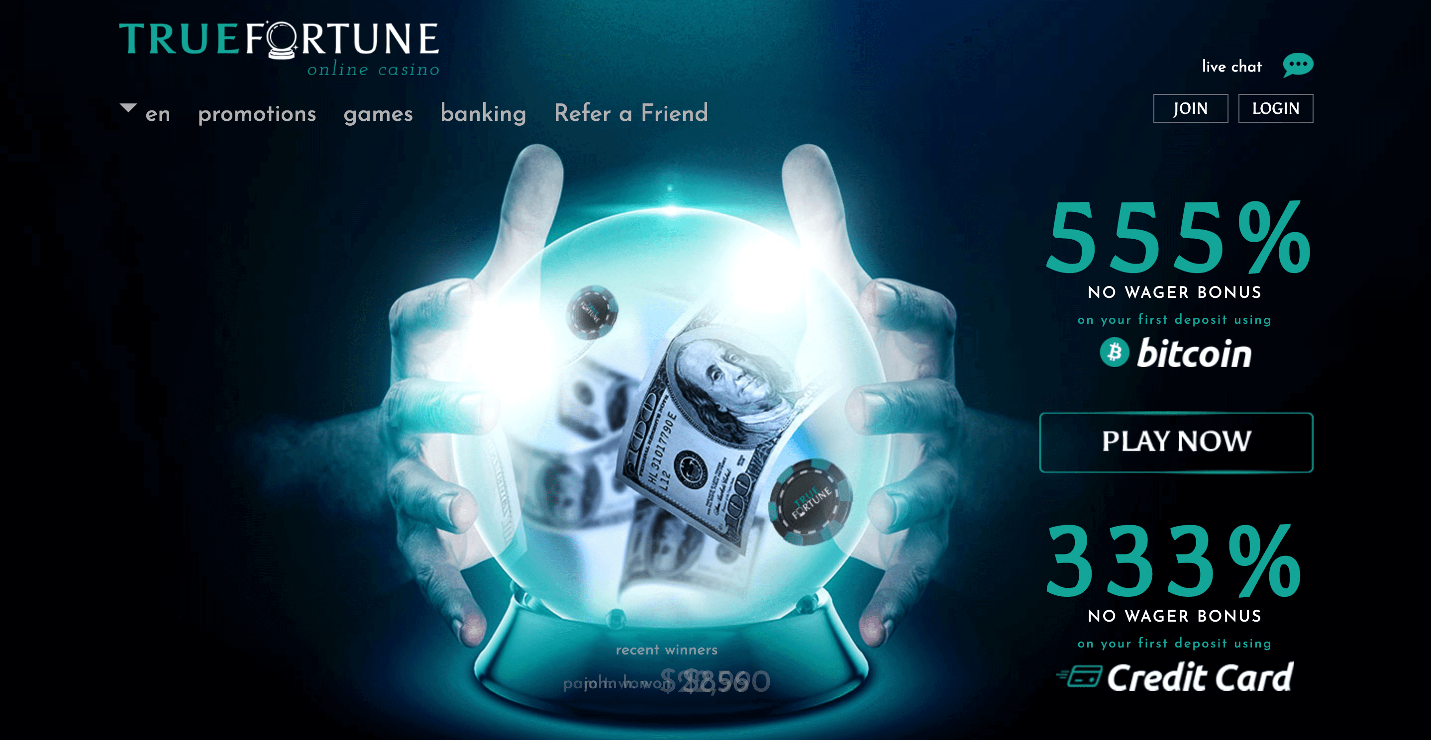 True Fortune Casino Review