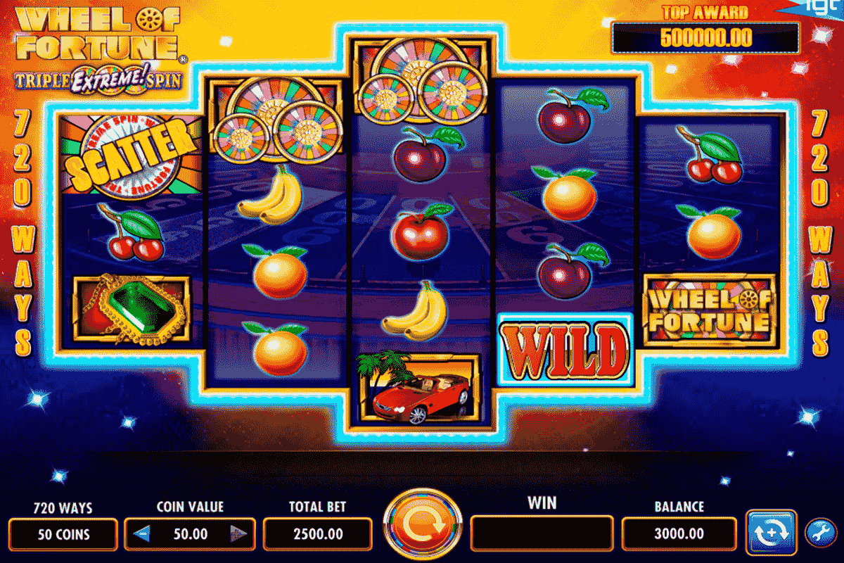 wheel of fortune igt screenshot 